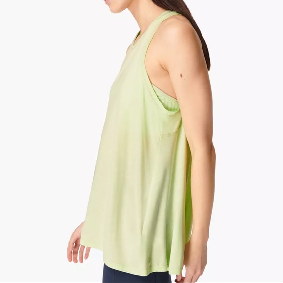 Sweaty Betty Easy Peasy Tank Utopia Green - Picture 6 of 7